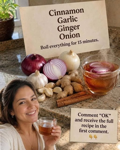 Cinnamon, Garlic, Ginger & Onion Tea 🍵🧄🫚 785561117_2212237779560448_9204246636322688999_n