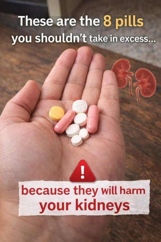 8 Common Medications You Should Avoid Taking in Excess to Protect Your Kidneys image