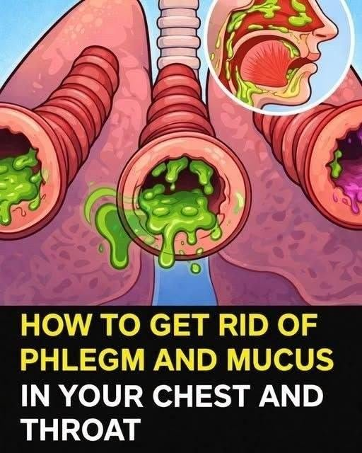How to Get Rid of Phlegm and Mucus in Your Chest and Throat Naturally image