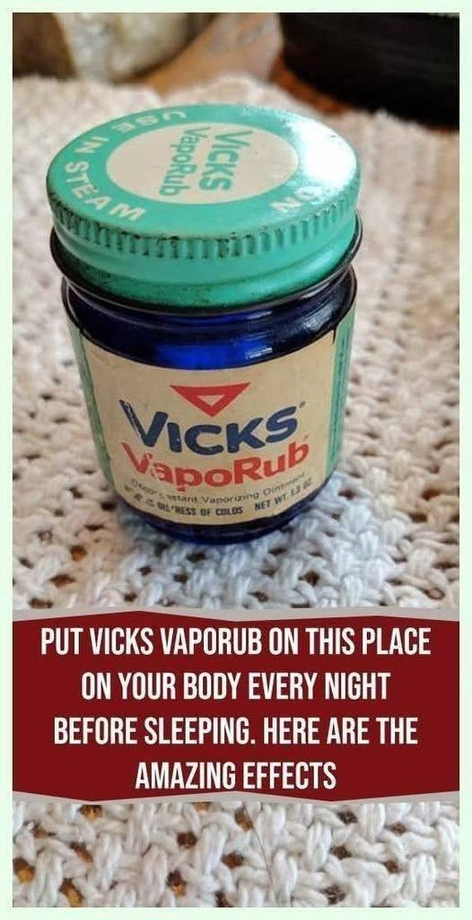 Surprising Uses of Vicks VapoRub You Probably Didn't Know About image